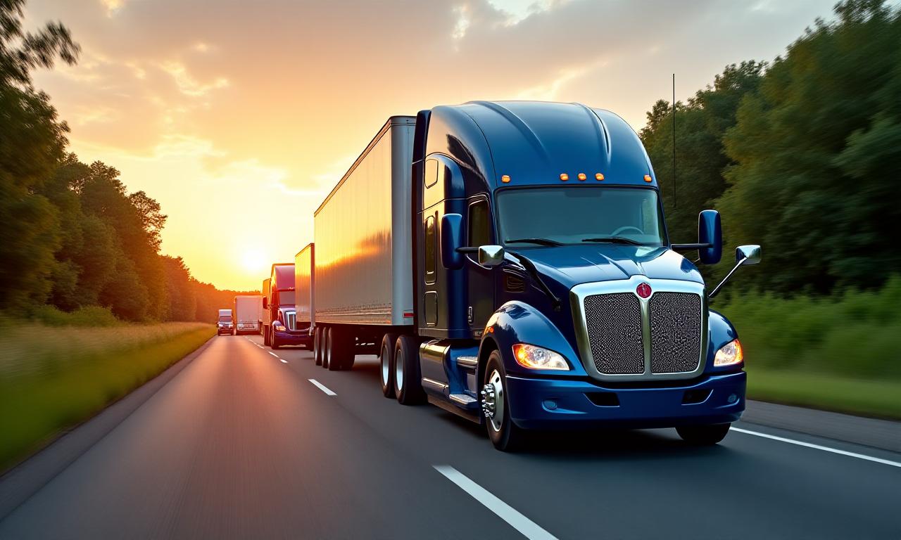 COLLABORATIVE SUPPLY CHAIN SOLUTIONS LLC regional transport trucks on the road in Ohio
